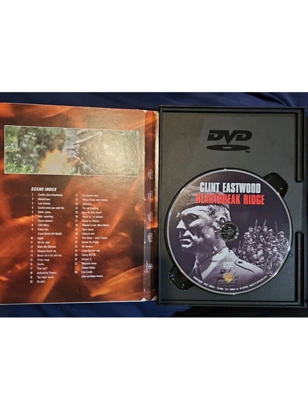 Heartbreak Ridge (DVD, 1986) - Picture 3 of 3